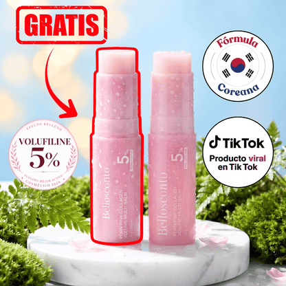 Bálsamo Coreano 6 en 1 con PDRN Liposomal, NAD, Colágeno y Volufiline 5% - VOLUME GLOW STICK™