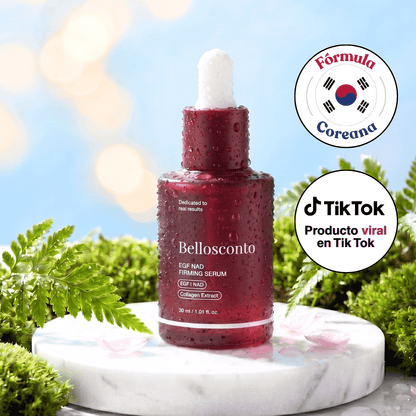 Sérum Antiedad Coreano con NAD+ Liposomal, EGF y Colágeno + 8 Péptidos — ANTI-AGING SERUM NAD+™