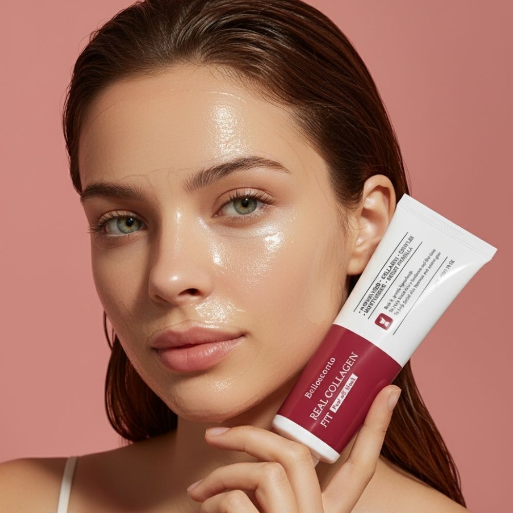 Collagen Fit™ - Máscara Rejuvenescedora de Colagénio - Comprar em Bello Sconto