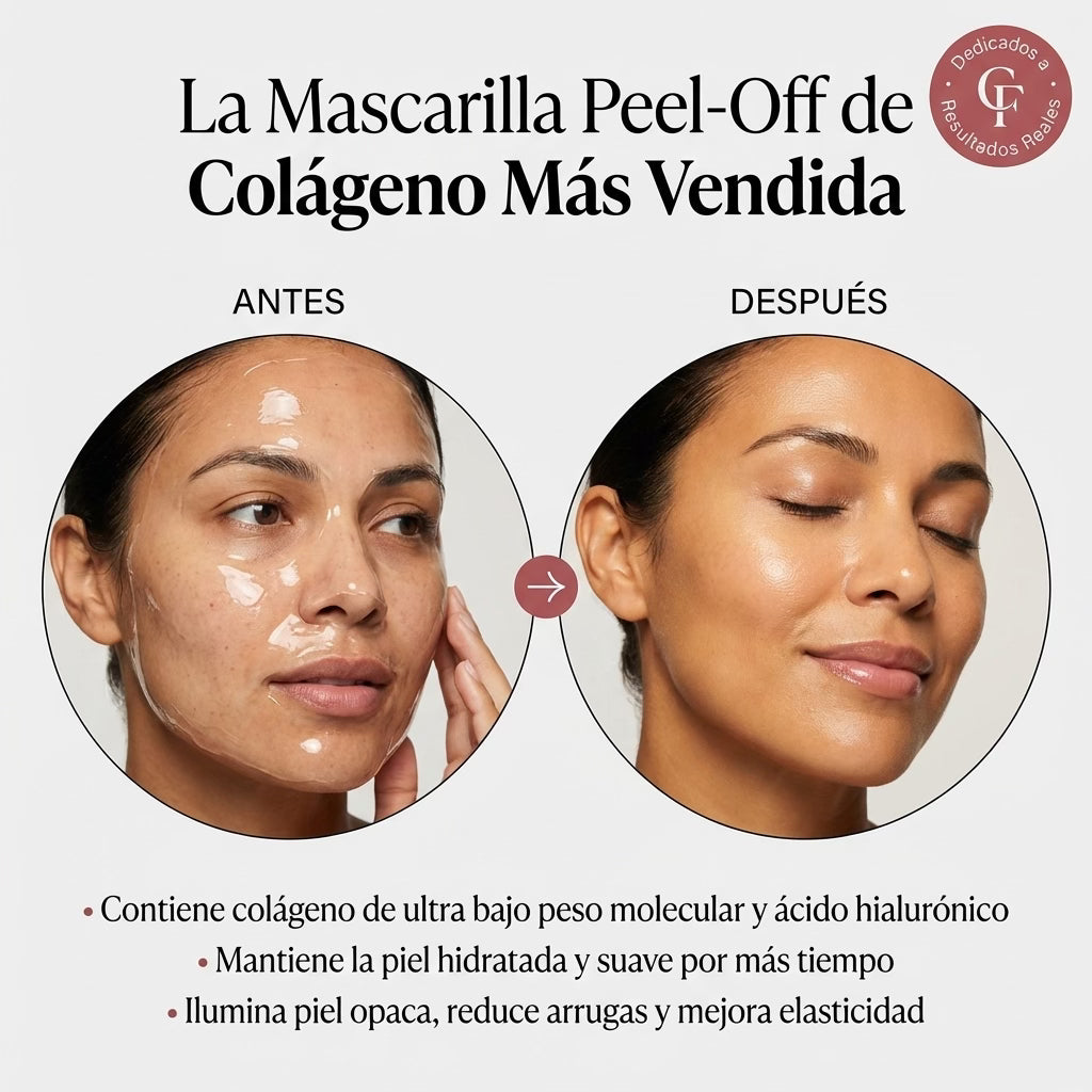 Mascarilla coreana rejuvenecedora de colágeno Peel Off - Collagen Fit™