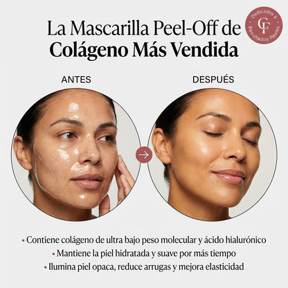 Mascarilla coreana rejuvenecedora de colágeno Peel Off - Collagen Fit™