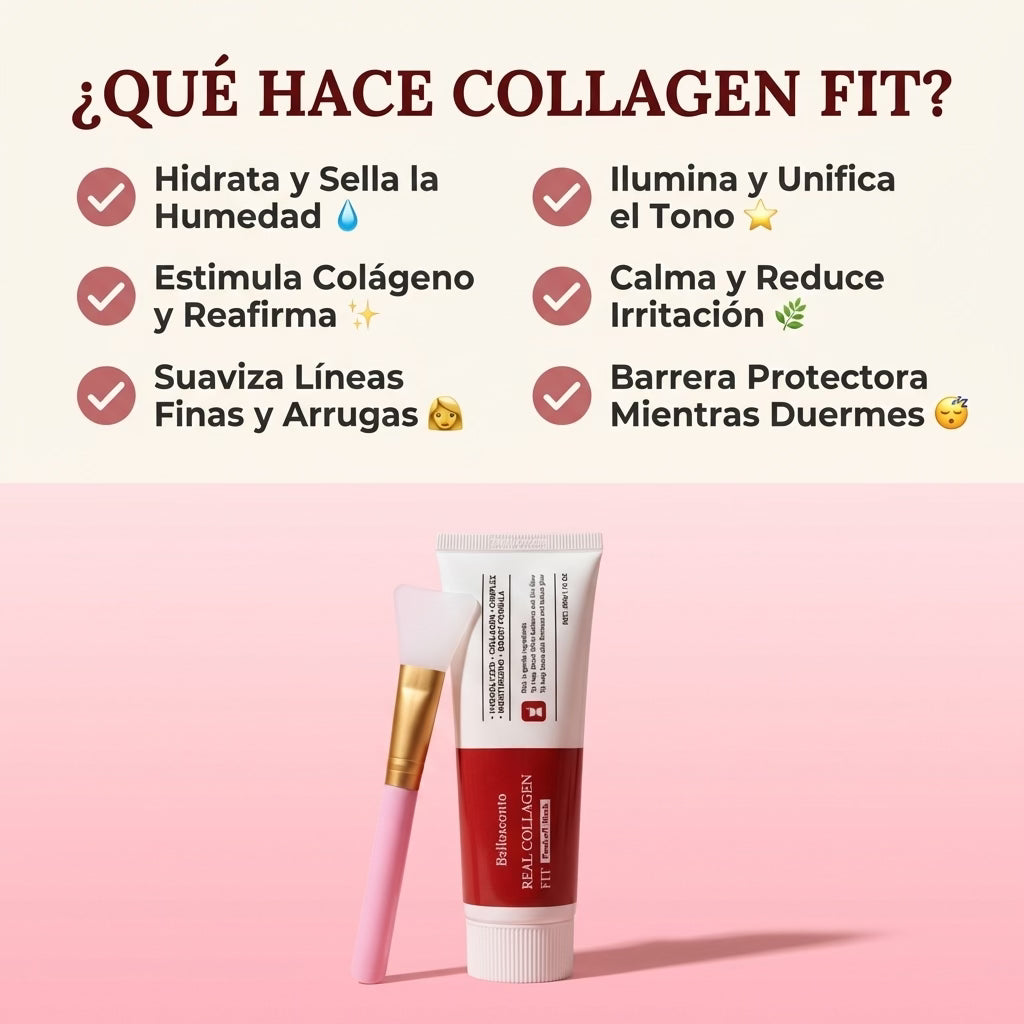 Mascarilla coreana rejuvenecedora de colágeno Peel Off - Collagen Fit™