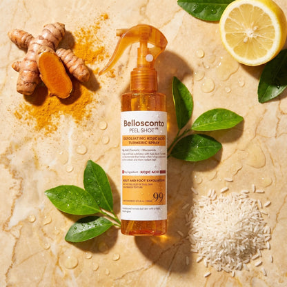 Spray esfoliante con acido cogico e curcuma - GOLDEN PEEL™