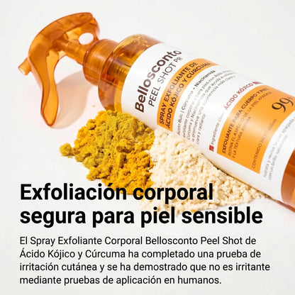 Spray esfoliante con acido cogico e curcuma - GOLDEN PEEL™