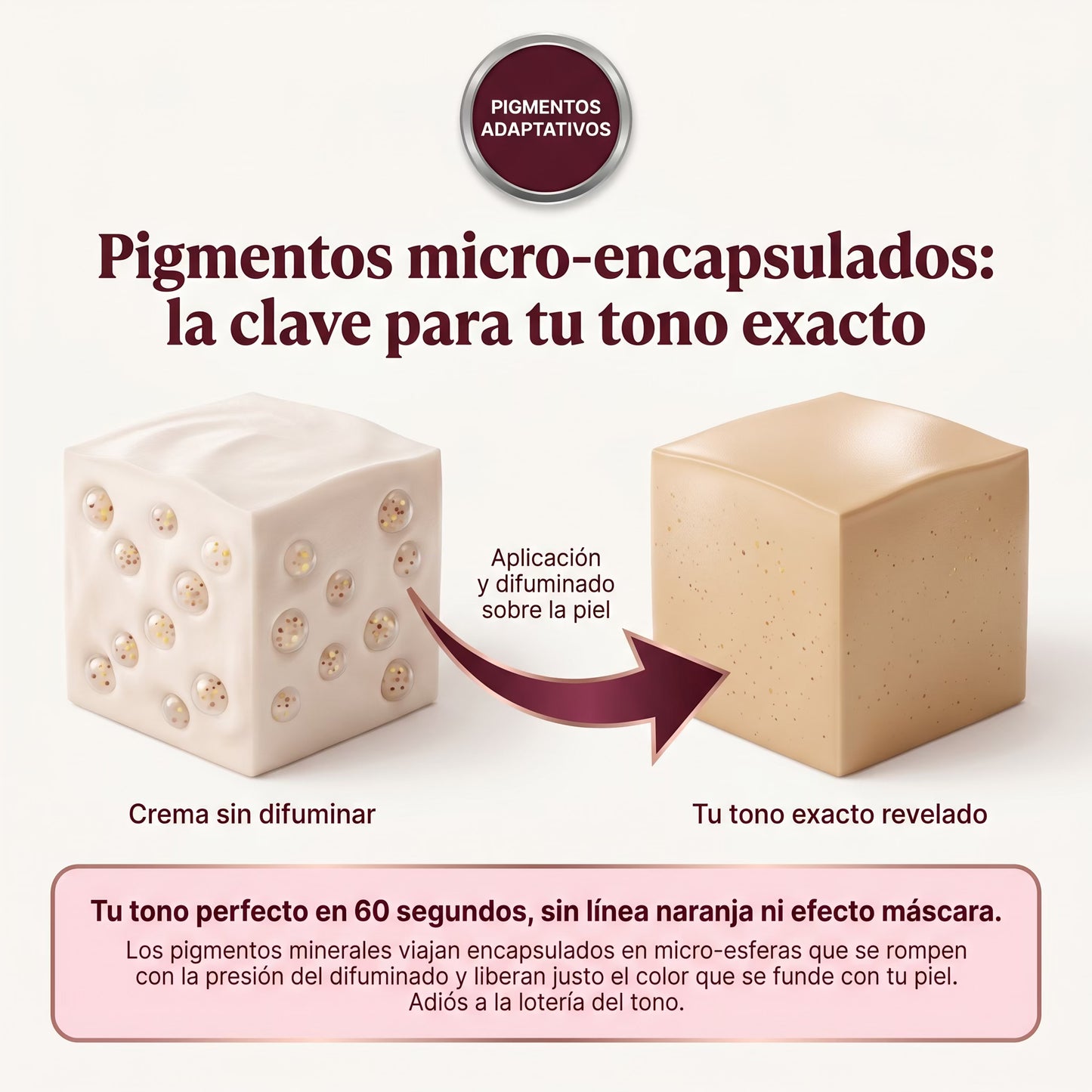 Base Coreana con Adaptación al Tono de Piel, Vitamina E y Protección Solar SPF 15 — TRUE TONE FOUNDATION™