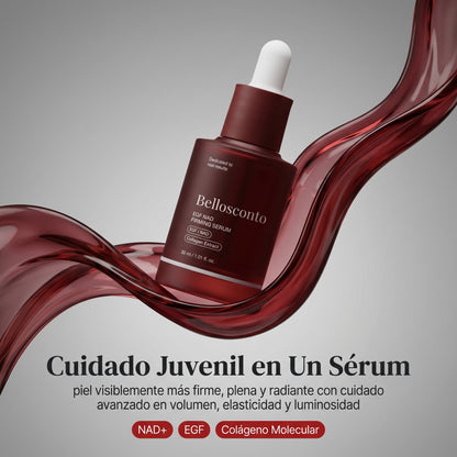 Sérum Antiedad Coreano con NAD+ Liposomal, EGF y Colágeno + 8 Péptidos — ANTI-AGING SERUM NAD+™
